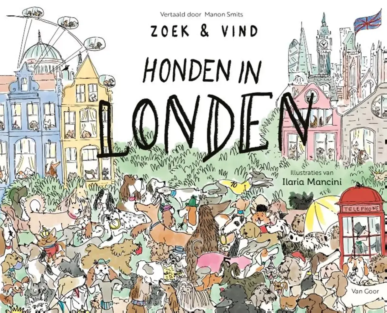 Zoekboek: Honden in Londen 4+