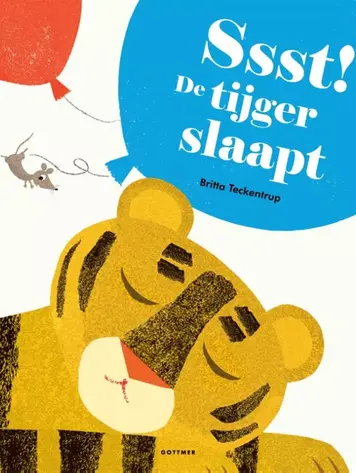 Ssst. De tijger slaapt. Kartonboek. 3+