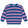 Yuki Kidswear Stripes knitted WOMEN’S sweater - Cotton Candy - L Yuki Kidswear Stripes knitted WOMEN’S sweater - Cotton Candy - L