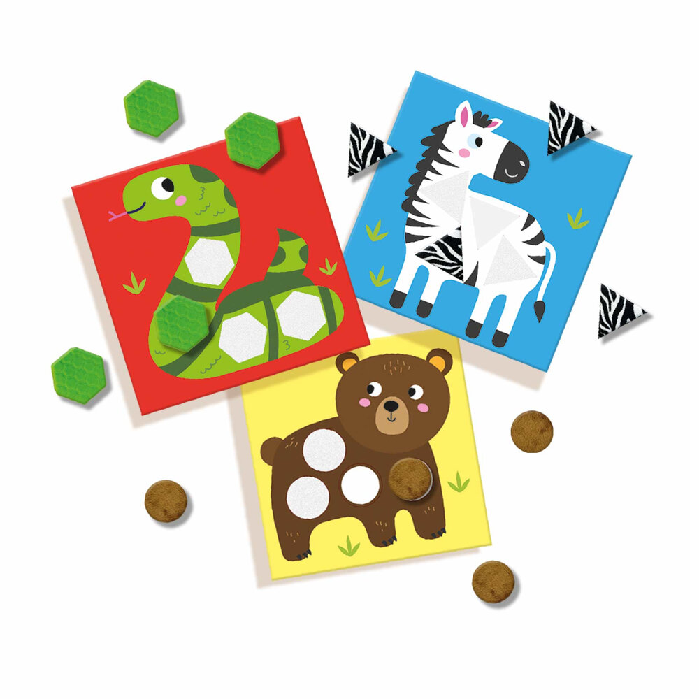 SES My first - Sensory mozaïek kaarten SES My first - Sensory mozaïek kaarten