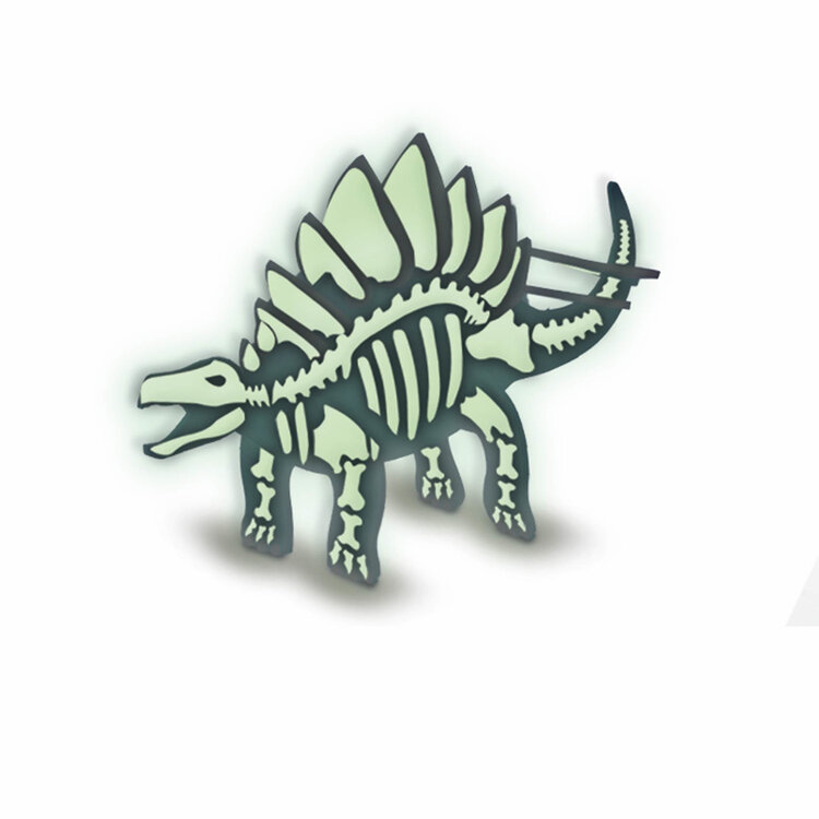 SES houten dino glow in the dark