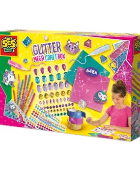 SES Glitter mega knutselbox