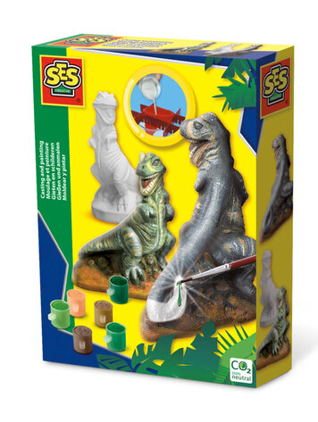 SES Gieten en schilderen - T-rex