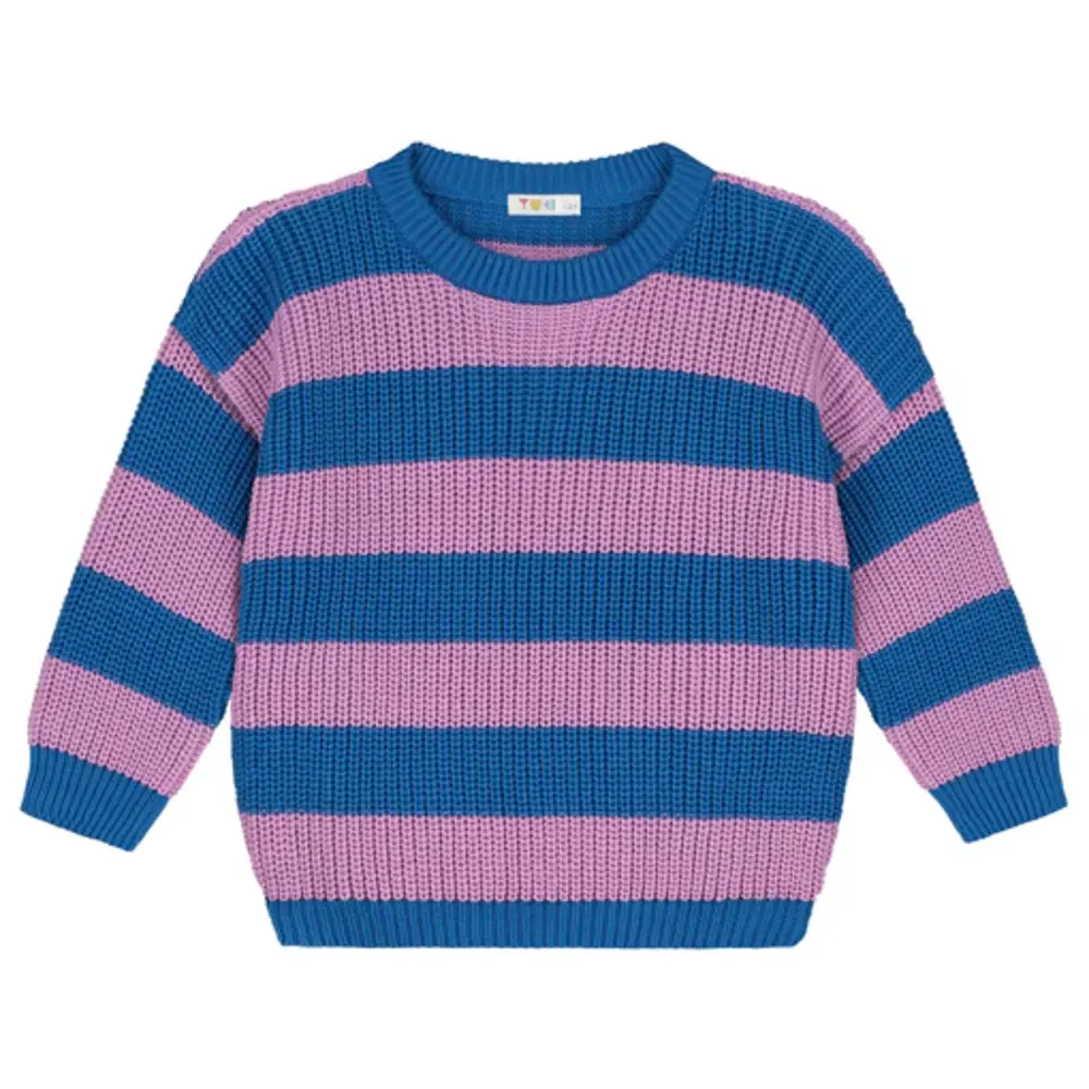 Yuki Kidswear Chunky knitted sweater - Cotton Candy Yuki Kidswear Chunky knitted sweater - Cotton Candy