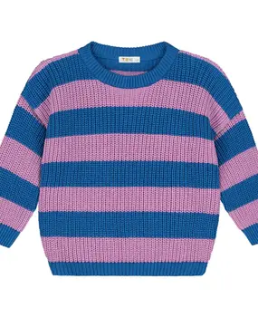 Yuki Kidswear Chunky knitted sweater - Cotton Candy Yuki Kidswear Chunky knitted sweater - Cotton Candy