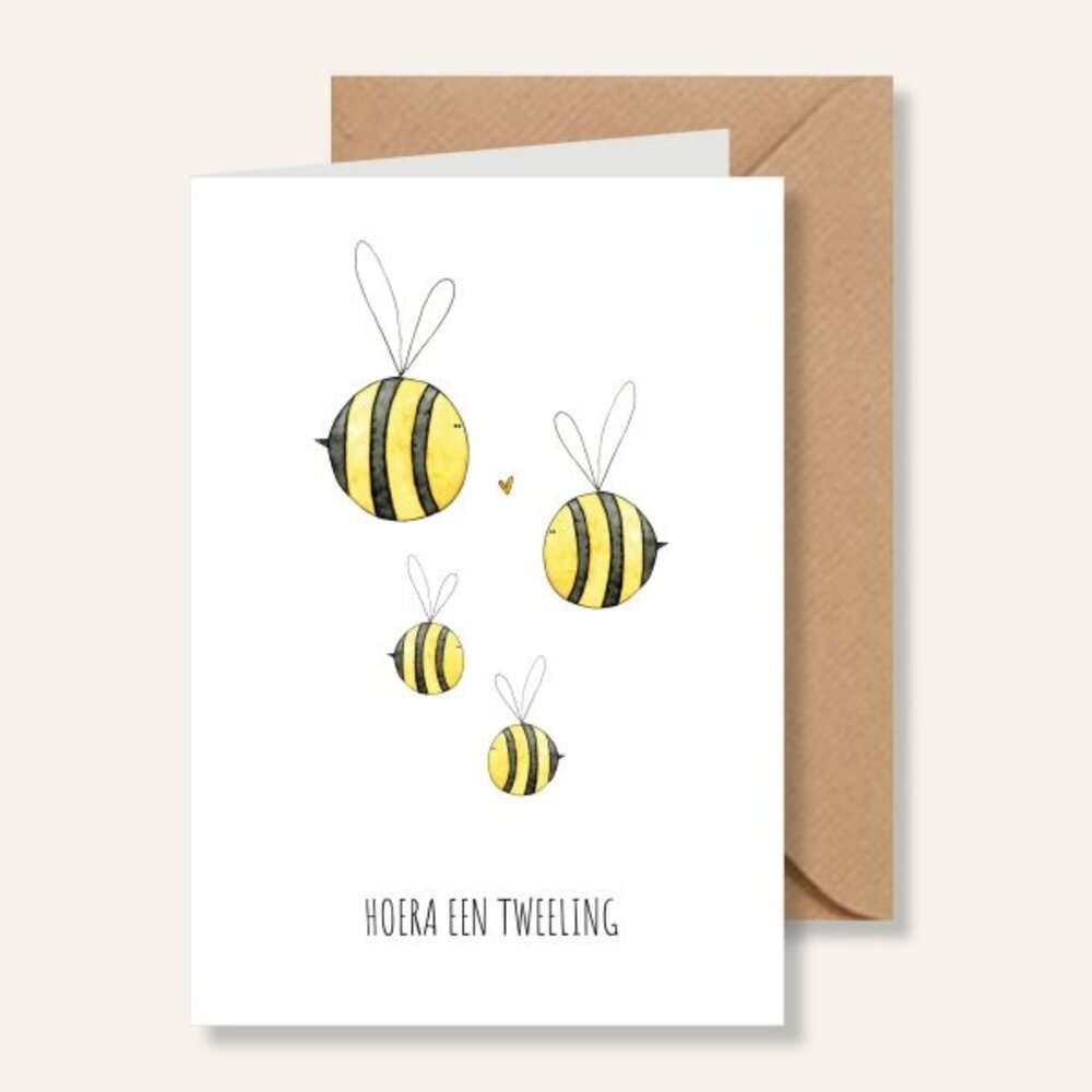 Juulz Geboortekaart Tweeling Juulz Geboortekaart Tweeling