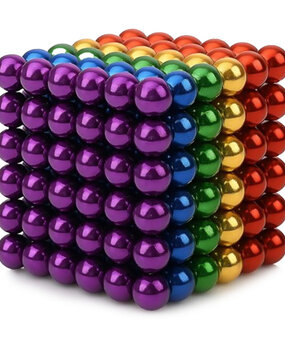 Neocube Magneetballetjes - regenboog 216ST Neocube Magneetballetjes - regenboog 216ST