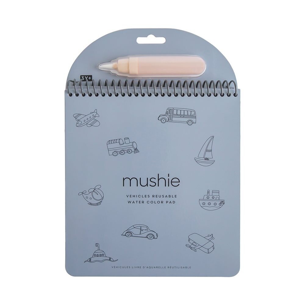 Mushie Kleuren met water - Vehicles Mushie Kleuren met water - Vehicles