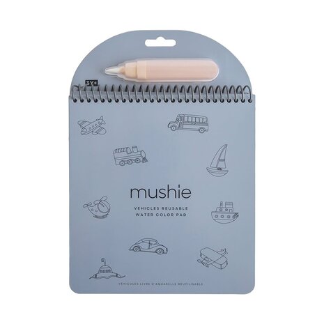 Mushie Kleuren met water - Vehicles Mushie Kleuren met water - Vehicles