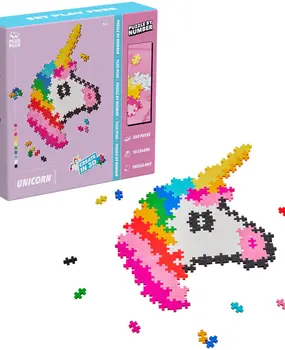 Plus Plus Puzzle by Number - Eenhoorn 250ST