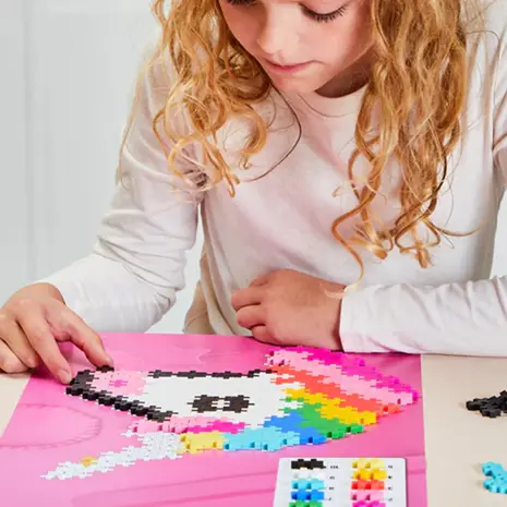 Plus Plus Puzzle by Number - Eenhoorn 250ST Plus Plus Puzzle by Number - Eenhoorn 250ST