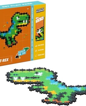 Plus Plus Puzzle by Number - T-Rex 250ST