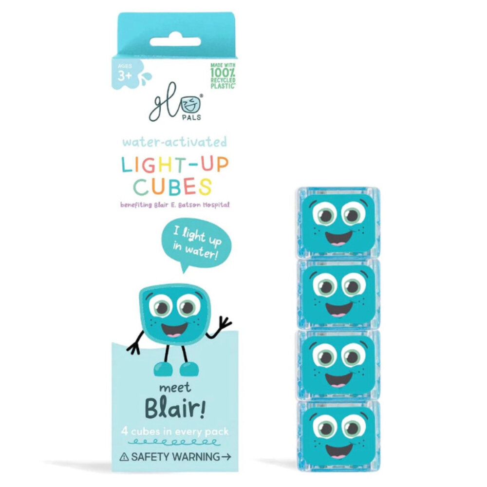 Glo Pals Light up cubes - Blair Glo Pals Light up cubes - Blair