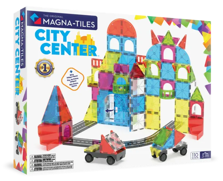 City Center 110ST - magnetische bouwset voor een complete speelstad