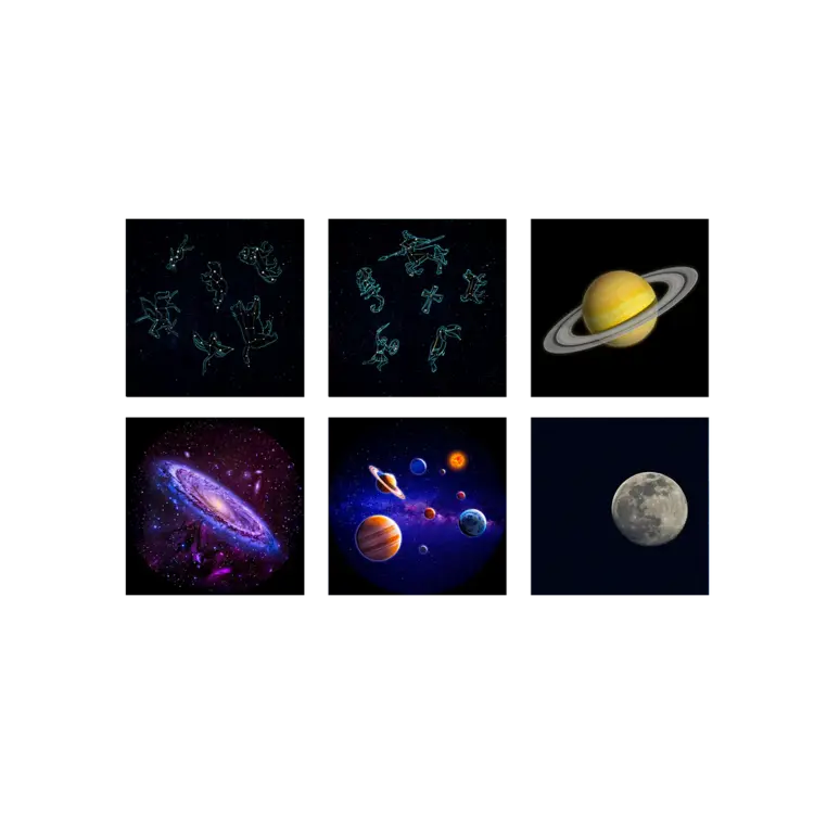 Kidywolf KIDYSTAR HD planetarium met 6 schijven ruimte