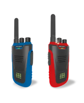 Kidywolf KIDYTALK Walkie talkies blauw-rood