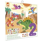 Janod Janod Atelier - Herbruikbare stickers Dino Janod Janod Atelier - Herbruikbare stickers Dino