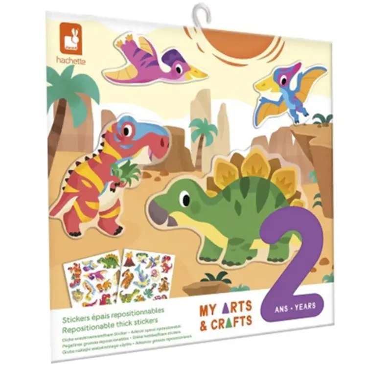 Janod Janod Atelier - Herbruikbare stickers Dino