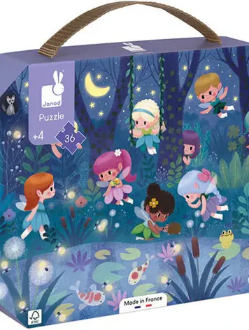 Janod Janod Puzzel - Elfjes en waterlelies