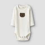 Lil Atelier 13251044 NBNTONTO LS SLIM BODY LIL Coconut Milk