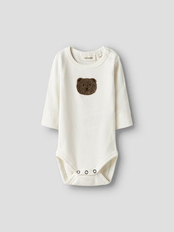 Lil Atelier 13251044 NBNTONTO LS SLIM BODY LIL Coconut Milk
