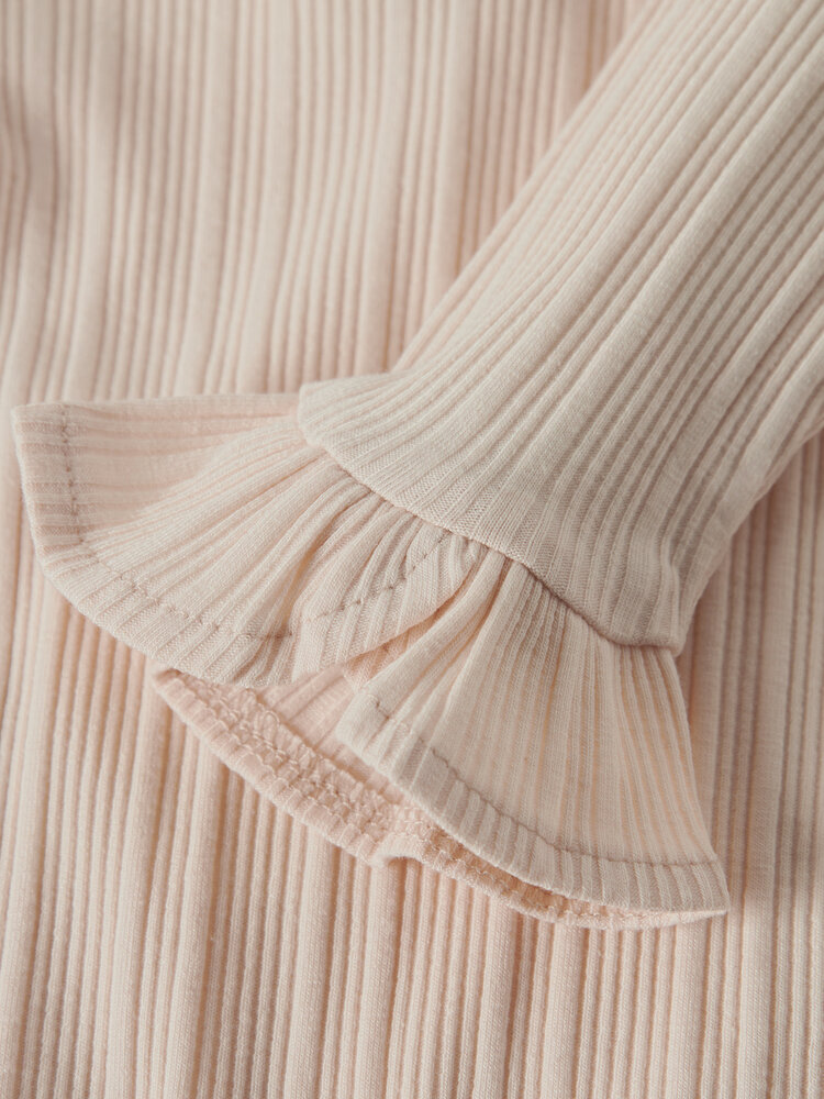 Lil Atelier romper met lange mouwen en ruches
