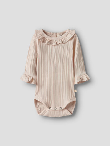 Lil Atelier 13250987 NBFTANSY LS SLIM BODY LIL Novelle Peach
