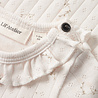 Lil Atelier 13251095 NBFRACHELLO RIA LS SLIM BODY LIL Coconut Milk FLOWER