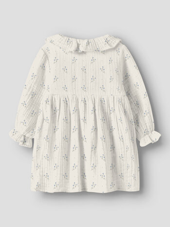 Lil Atelier losvallend jurkje  voor baby's met print en lange mouwen