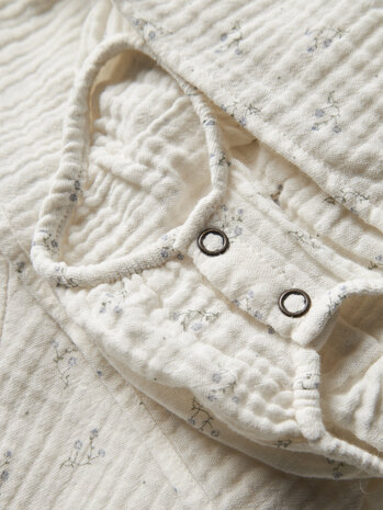 Lil Atelier losvallend jurkje  voor baby's met print en lange mouwen