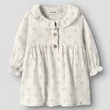 Lil Atelier 13251094 NBFBALIA LS LOOSE BODY DRESS LIL Coconut Milk