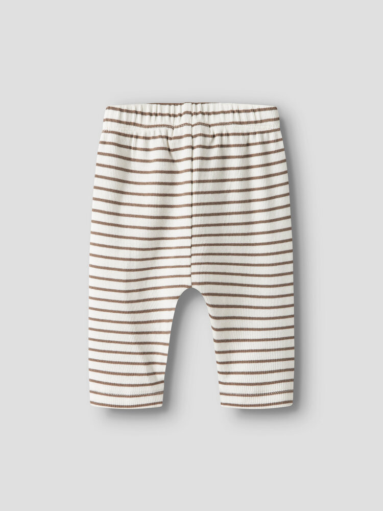 Lil Atelier baby broekje loose fit coconut milk