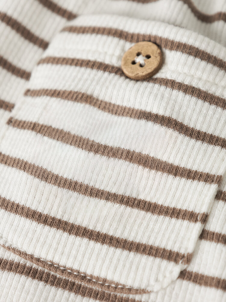 Lil Atelier baby broekje loose fit coconut milk