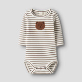 Lil Atelier 13251180 NBMTONTO TOR LS SLIM BODY LIL Coconut Milk