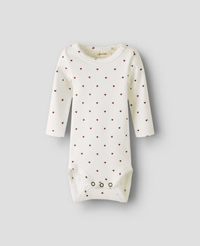 Lil Atelier 13221387 NBFGAGO LS SLIM BODY LIL NOOS Coconut Milk HEART Lil Atelier 13221387 NBFGAGO LS SLIM BODY LIL NOOS Coconut Milk HEART
