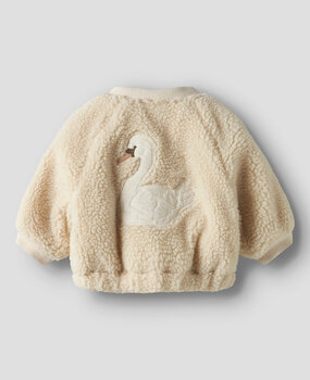 Lil Atelier 13240349 NBNLAJO BOMBER JACKET LIL Turtledove SWAN Lil Atelier 13240349 NBNLAJO BOMBER JACKET LIL Turtledove SWAN