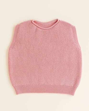 Hvid Harvey KIDS vest - Bubblegum 4Y Hvid Harvey KIDS vest - Bubblegum 4Y