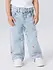 13250733 NMFROSE WIDE EMB JEANS 2633-FR NOOS Turquoise 13250733 NMFROSE WIDE EMB JEANS 2633-FR NOOS Turquoise
