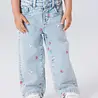 Name It 13250733 NMFROSE WIDE EMB JEANS 2633-FR NOOS Turquoise Name It 13250733 NMFROSE WIDE EMB JEANS 2633-FR NOOS Turquoise