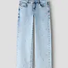 Name It 13243099 NKFROSE WIDE EMB JEANS 2010-FR NOOS Turquoise Name It 13243099 NKFROSE WIDE EMB JEANS 2010-FR NOOS Turquoise