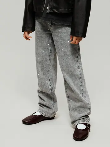 Name It 13218358 NKFROSE ST RHINE JEANS 3366-BE NOOS Grey