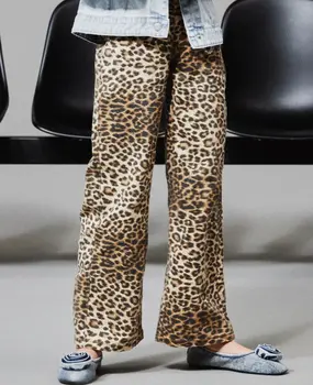 Name It 13241505 NKFROSE WIDE TWI PANTS 4444-TD NOOS Brown