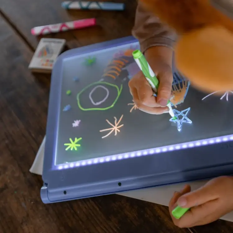 Kidywolf Kidydraw Pro Manga lichtgevende tablet blauw