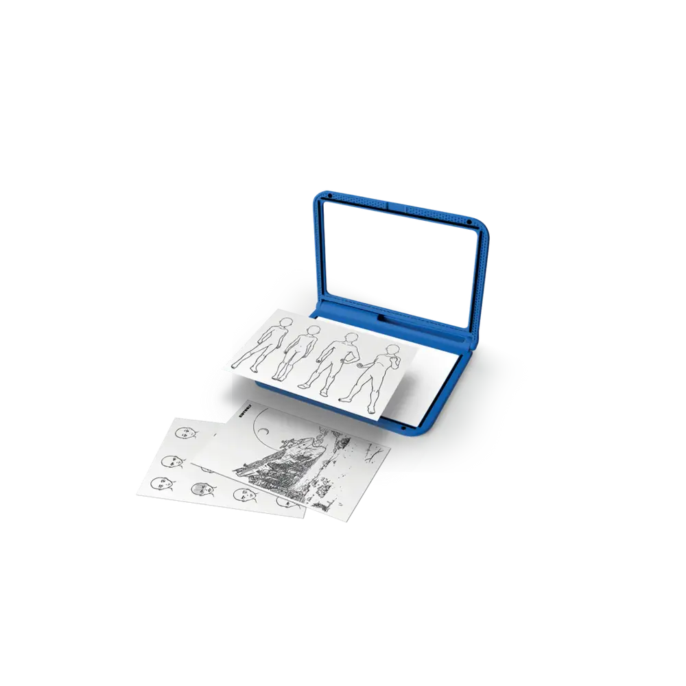 Kidywolf Kidydraw Pro Manga lichtgevende tablet blauw