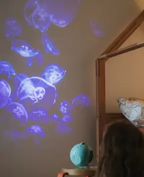 Kidywolf KIDYSTAR HD planetarium met 6 schijven oceanen en zeeën