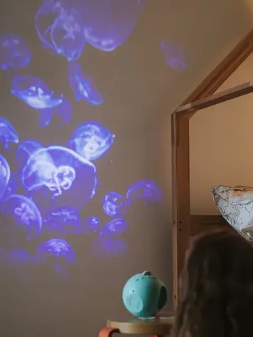 Kidywolf KIDYSTAR HD planetarium met 6 schijven oceanen en zeeën