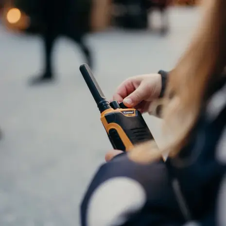 Kidywolf KIDYTALK Walkie talkies groen-mosterdgeel