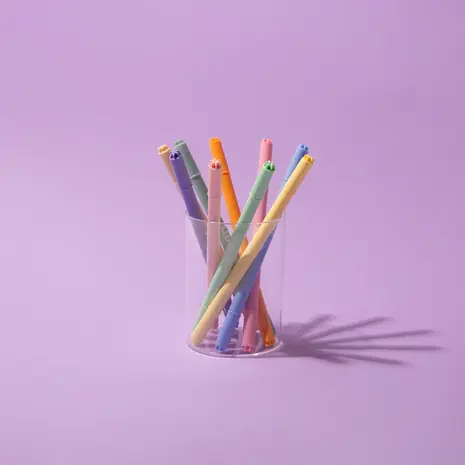 OMY dubbelzijdige stiften pastelkleuren – 9 stuks