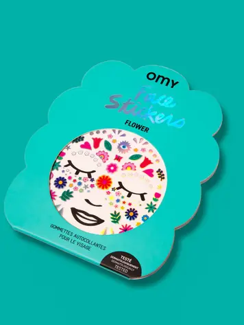 OMY Face stickers Flower