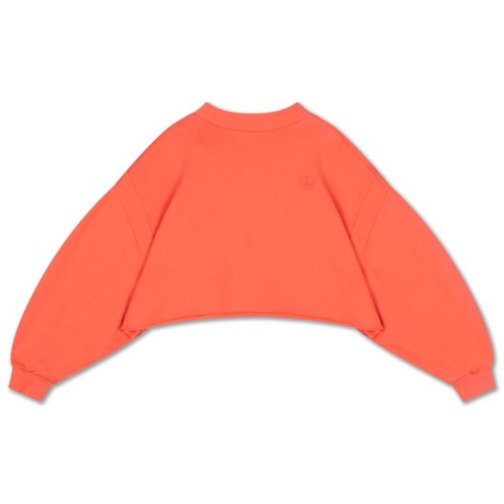 Repose cropped sweater coral dusk